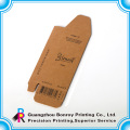 Brown kraft paper packaging box with free sample